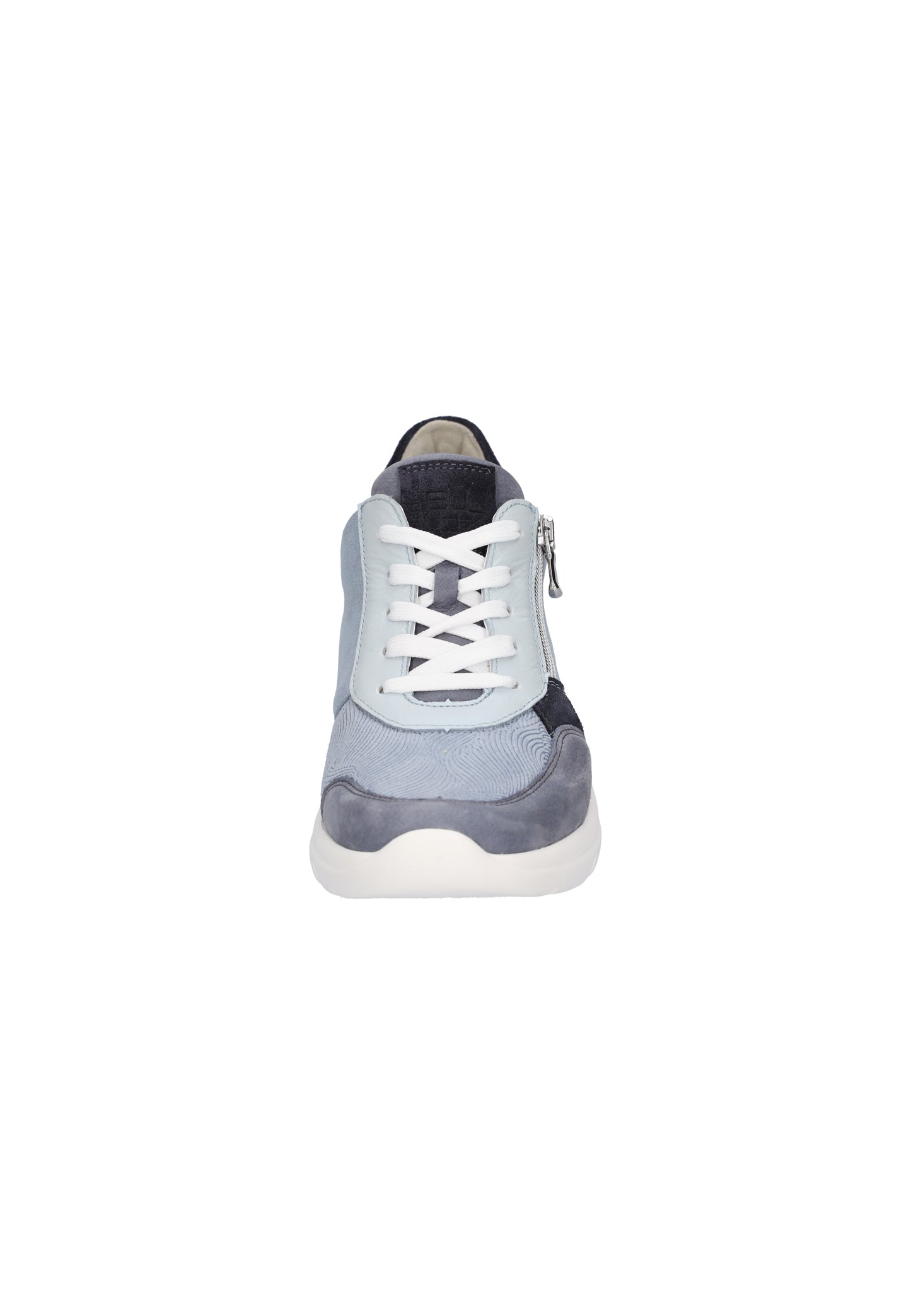 Waldlaufer 927H02 705 524 H Carla H Fit Jeans Blue Combi Sneaker with Zip