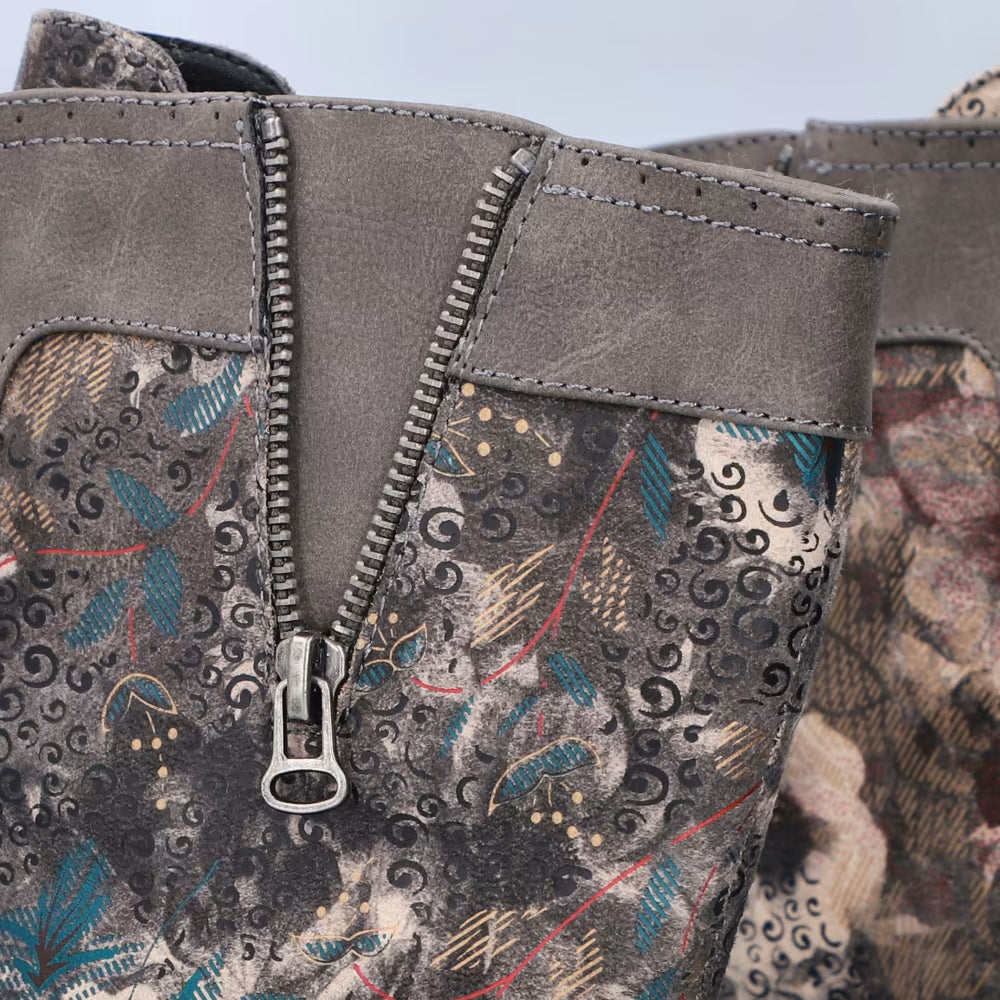 Rieker TEX 94731-90 Flower Multi Long Lace Boots