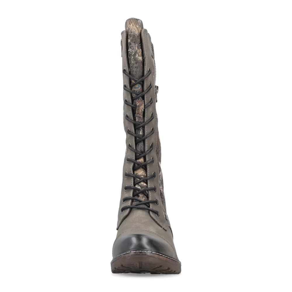 Rieker TEX 94731-90 Flower Multi Long Lace Boots