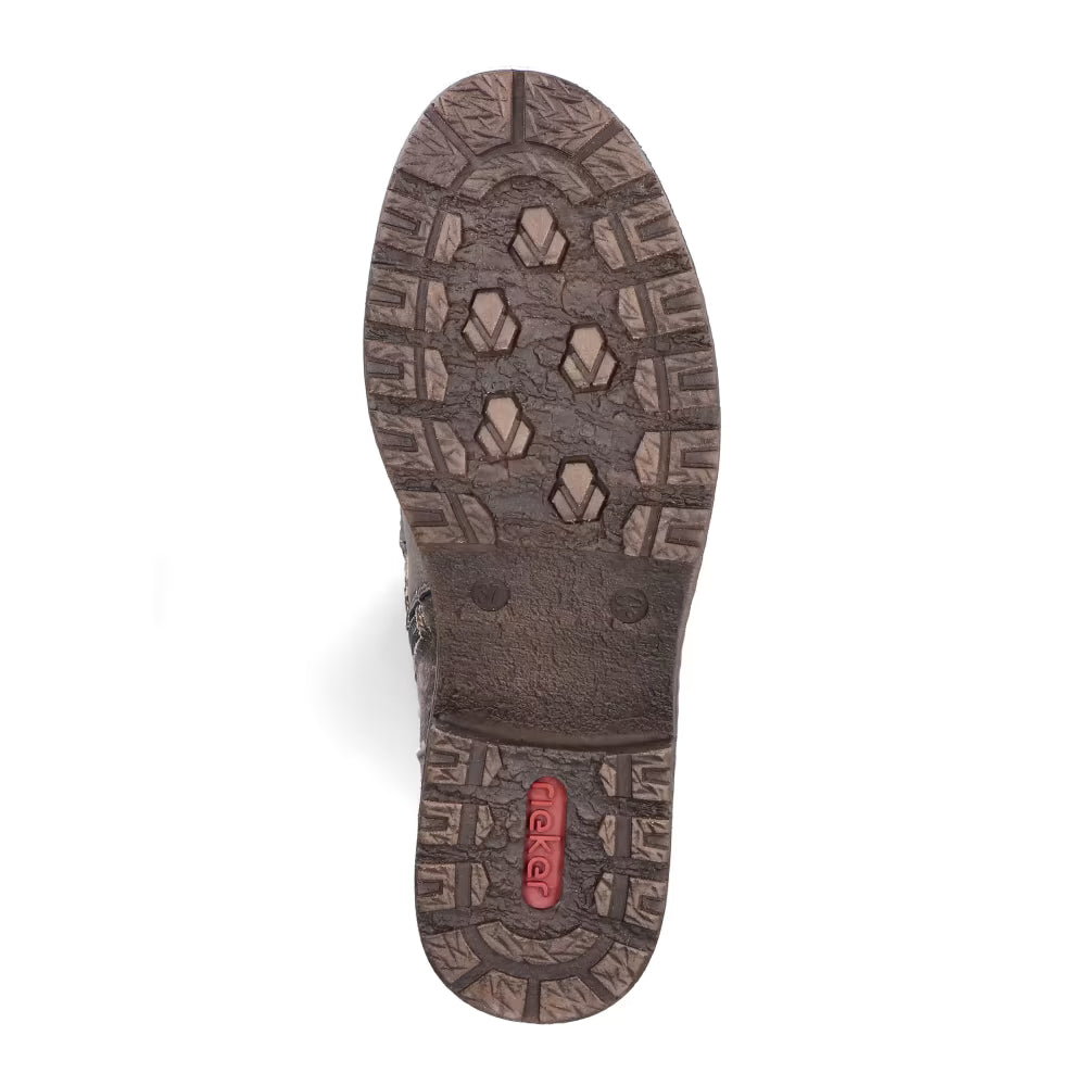Rieker TEX 94731-90 Flower Multi Long Lace Boots