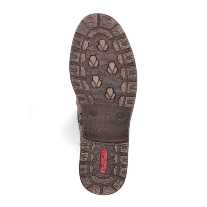 Rieker TEX 94731-90 Flower Multi Long Lace Boots