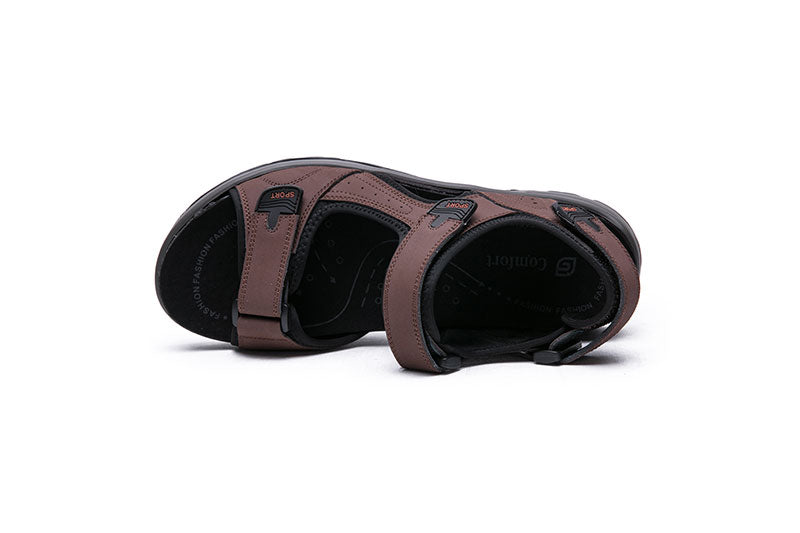 G Comfort 9675-2 Brown Trekking Velcro Sandals