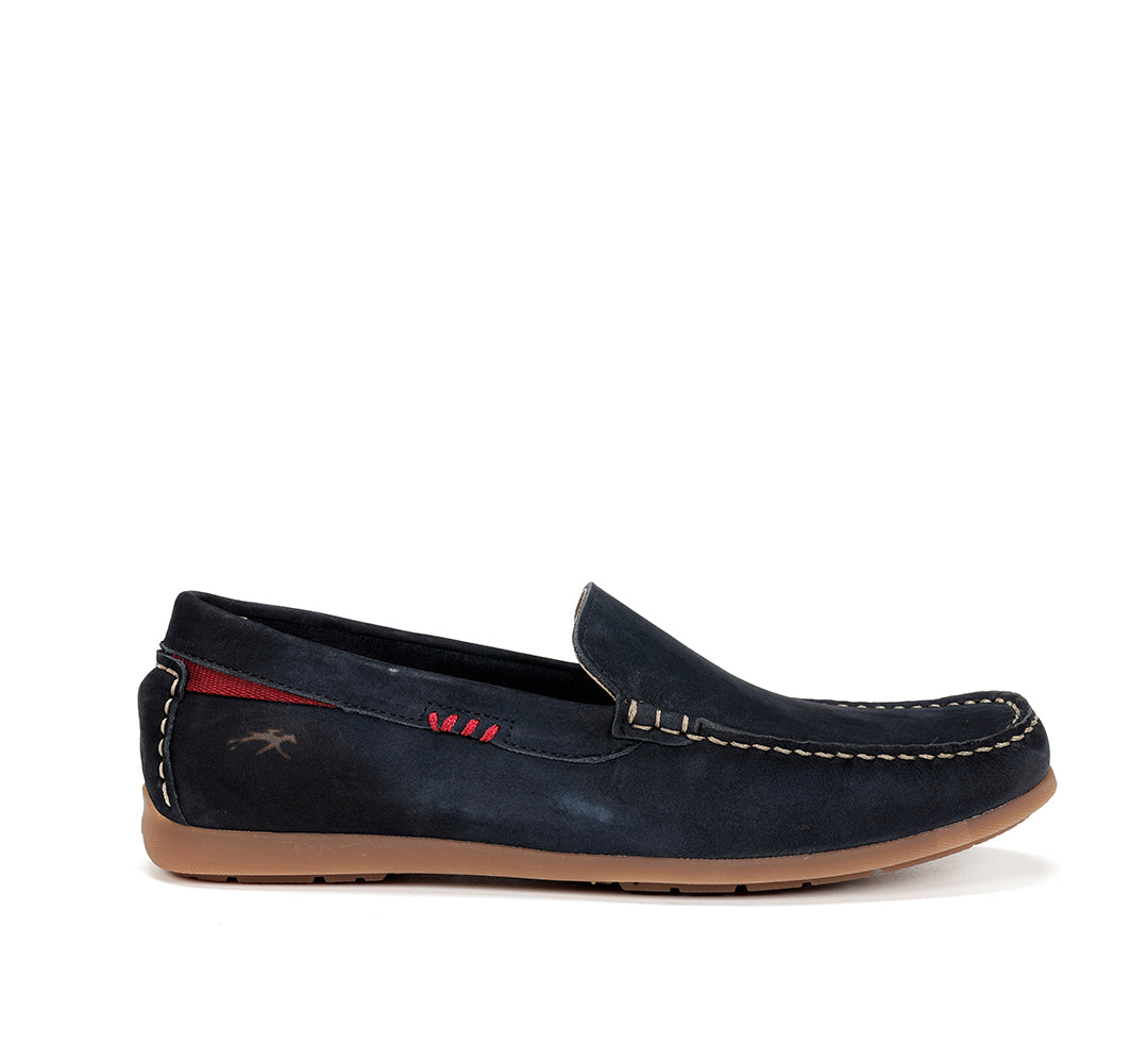 Fluchos F1729 Cross Oceano Navy Slip On Shoes