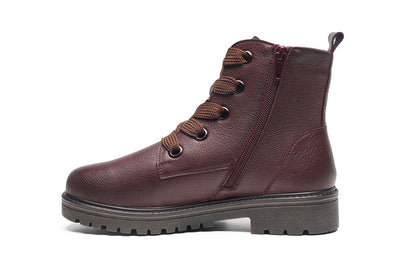 G Comfort 979-26R Medoc Burgundy Softnappa Yak Ankle Boots