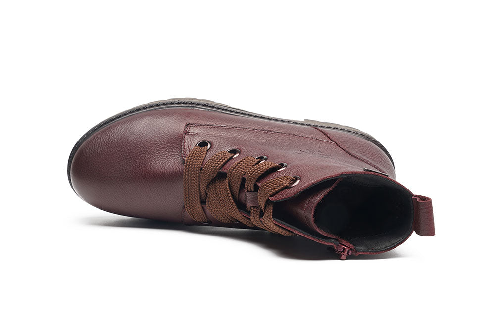 G Comfort 979-26R Medoc Burgundy Softnappa Yak Ankle Boots