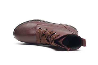 G Comfort 979-26R Medoc Burgundy Softnappa Yak Ankle Boots