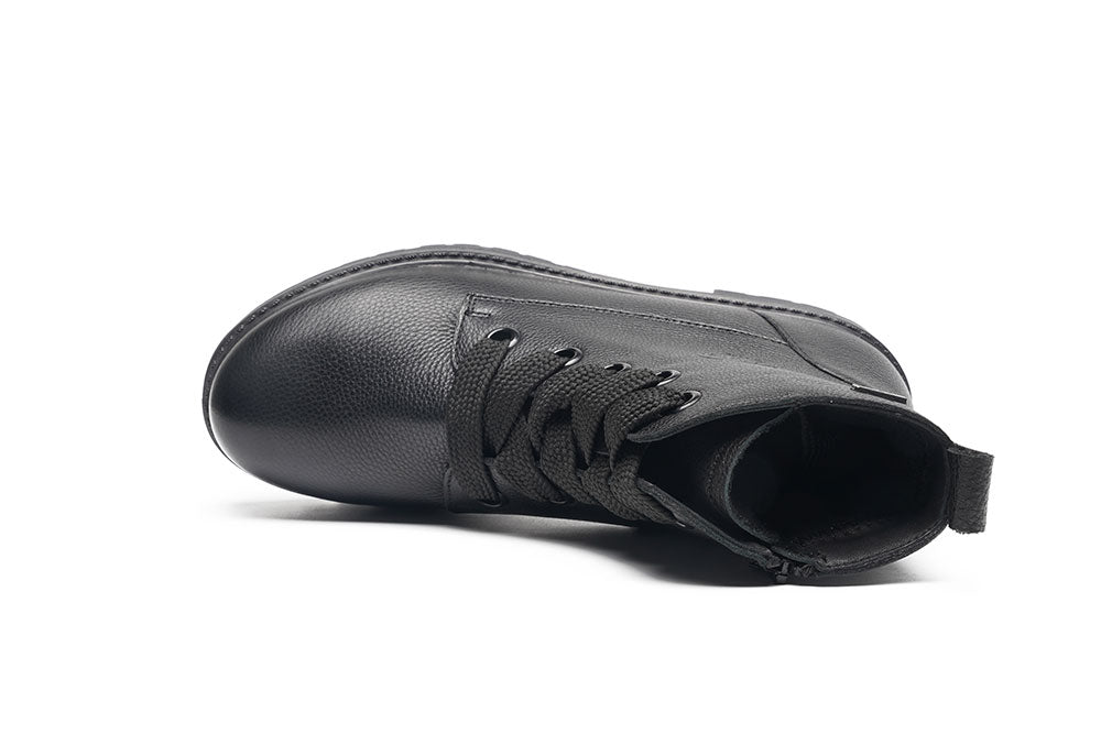 G Comfort 979-26S Black Softnappa Yak Ankle Boots