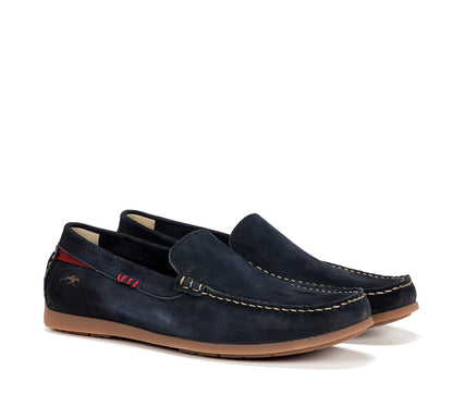 Fluchos F1729 Cross Oceano Navy Slip On Shoes