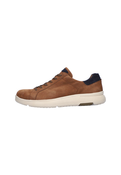 Waldlaufer 984014 301 383 H Fit Tan Suede & Navy Shoes