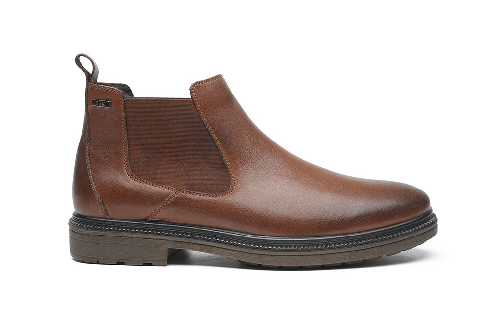 G Comfort 98918 CN Cognac Tan Softcalf Chelsea Boots