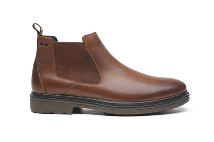 G Comfort 98918 CN Cognac Tan Softcalf Chelsea Boots