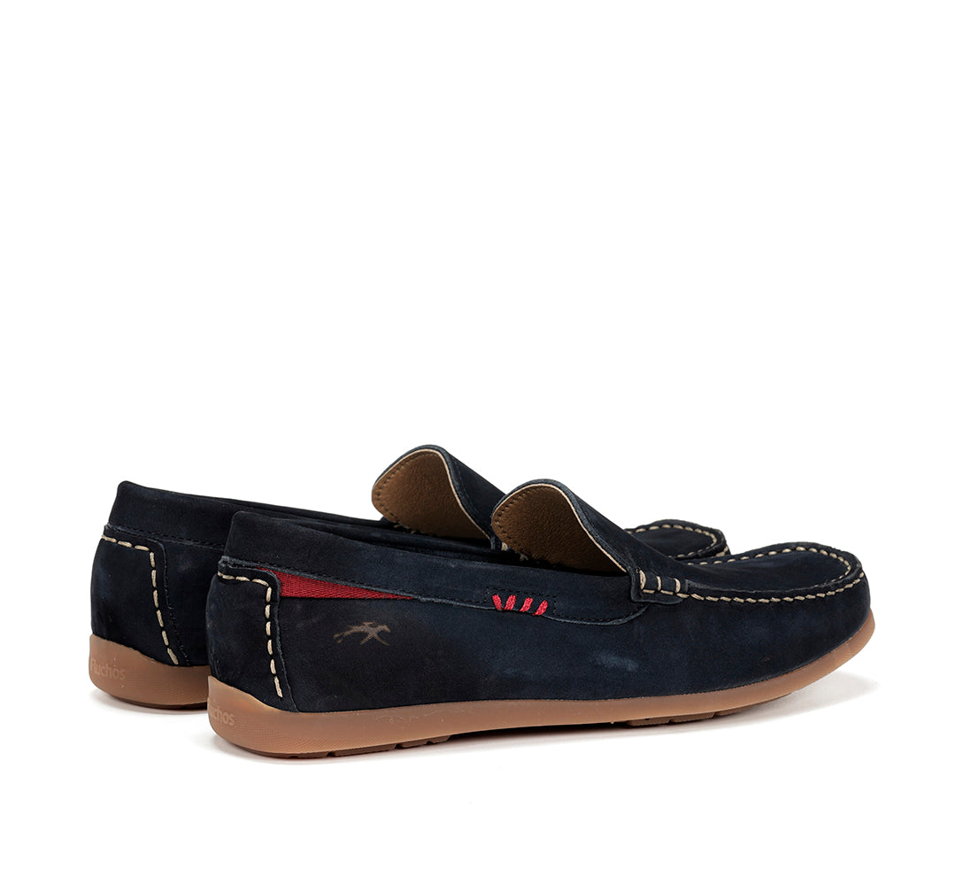 Fluchos F1729 Cross Oceano Navy Slip On Shoes