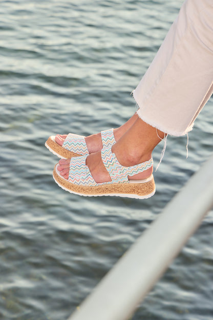 Waldlaufer 990001 141 299 H Libby H Fit Multi Velcro Sandals
