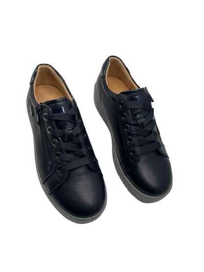 G Comfort P-912 Navy Sneakers with Zip