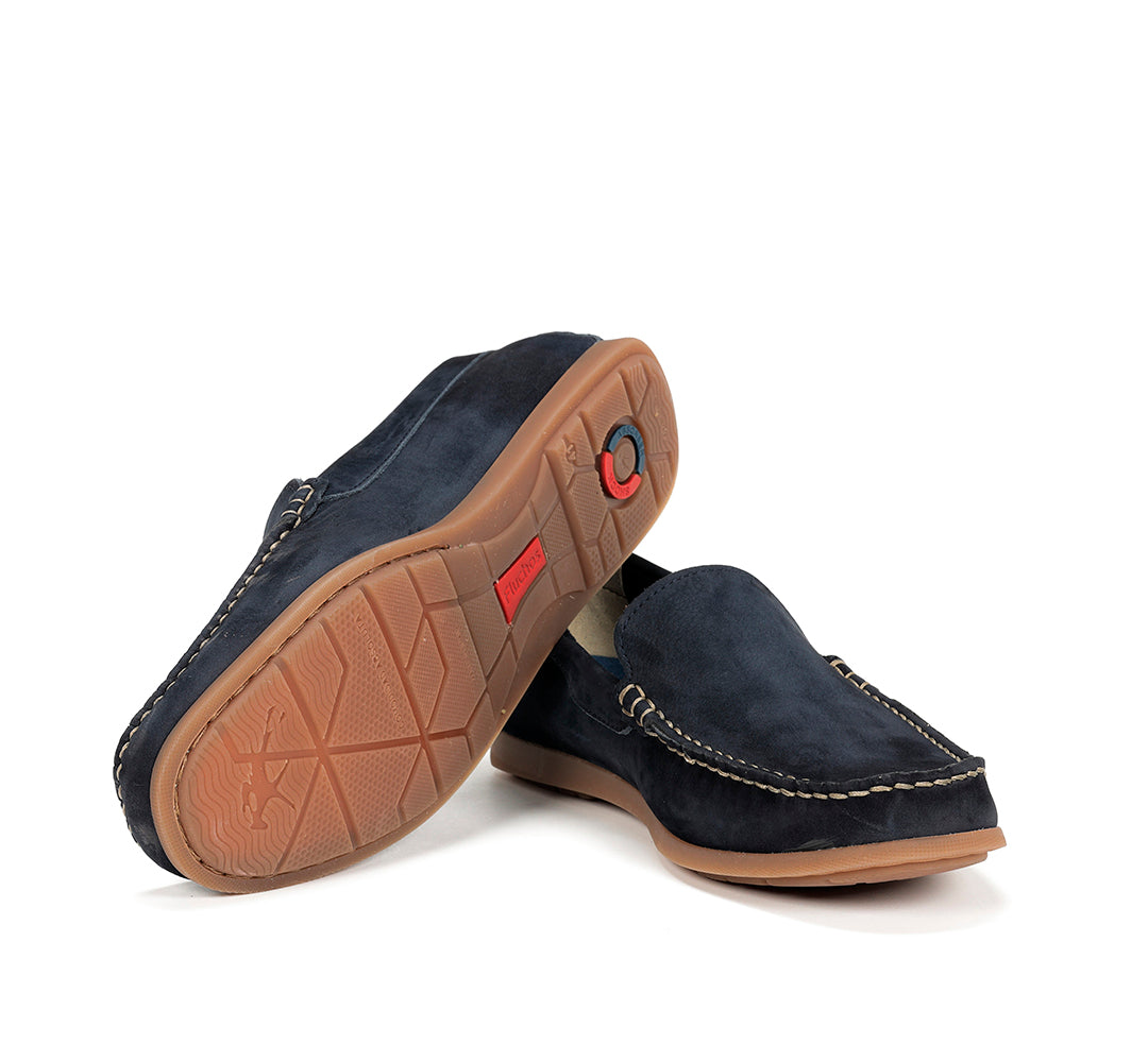 Fluchos F1729 Cross Oceano Navy Slip On Shoes