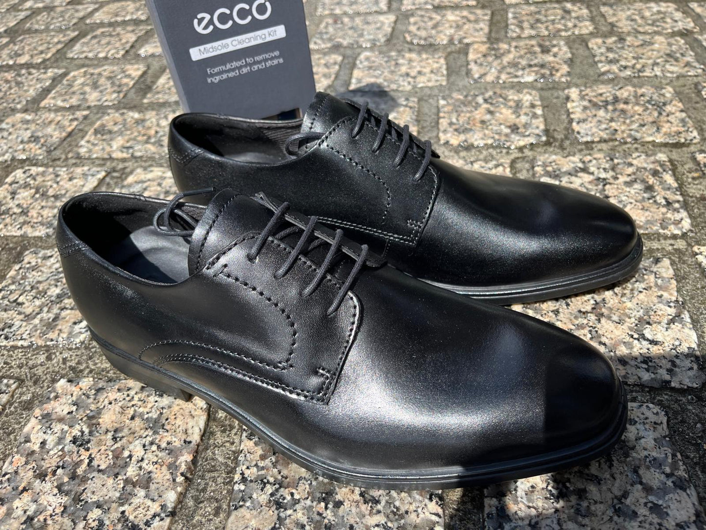 Ecco 621634 50839 Melbourne Laced Black/Magnet Shoes