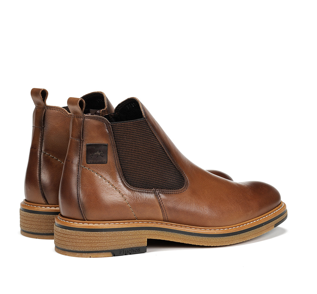 Fluchos F1817 Tan Chelsea Boots