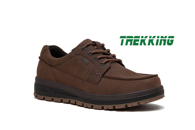 G Comfort A-912 Brown Oil Nubuck Trekking Shoes