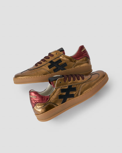 Another Trend A03258D1 Las Vegas Dark Gold Trainers