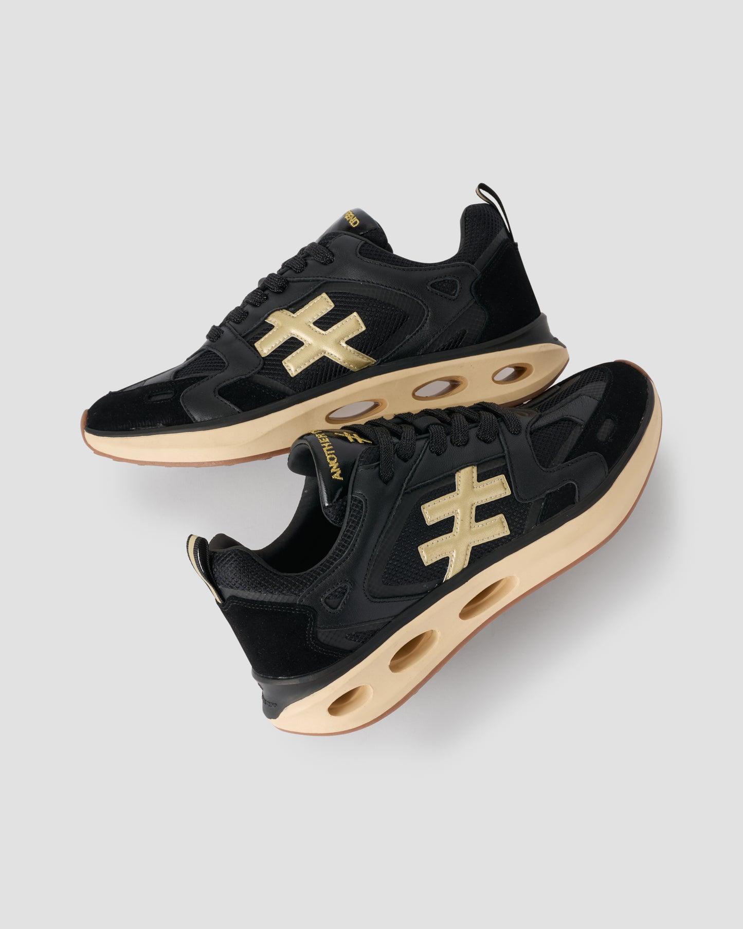 Another Trend A040V405 Black Trainers
