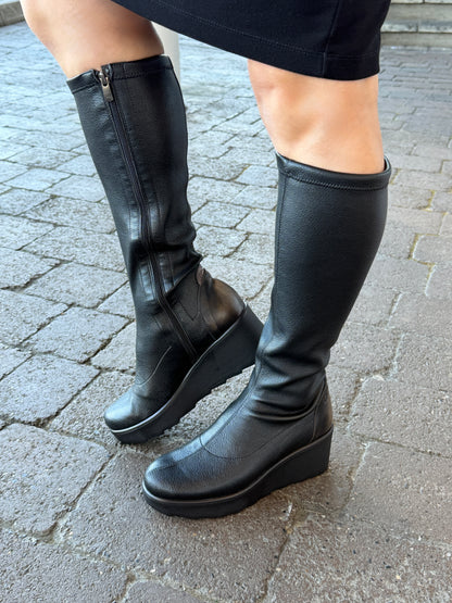 Jose Saenz 6428 Ciervo Stretch/Hold Black/Berceo Boots