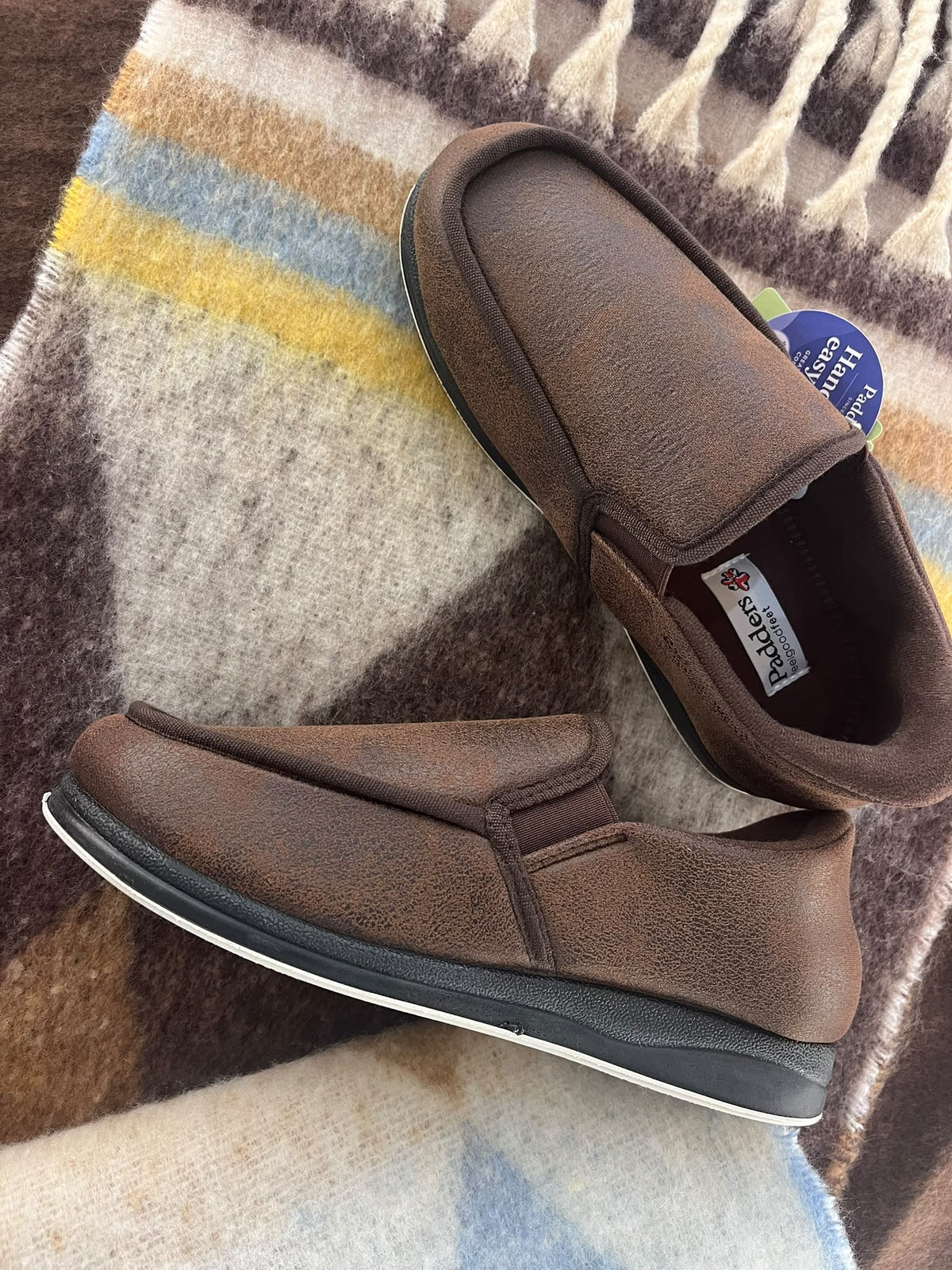 Padders 401/30 Step In - Gain Brown Slippers