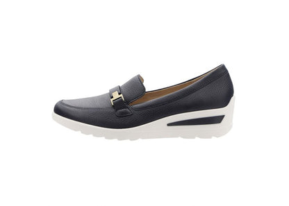 Ara 12-50630 02 Zurich 2.0 H Fit Navy Blue Slip On Shoes
