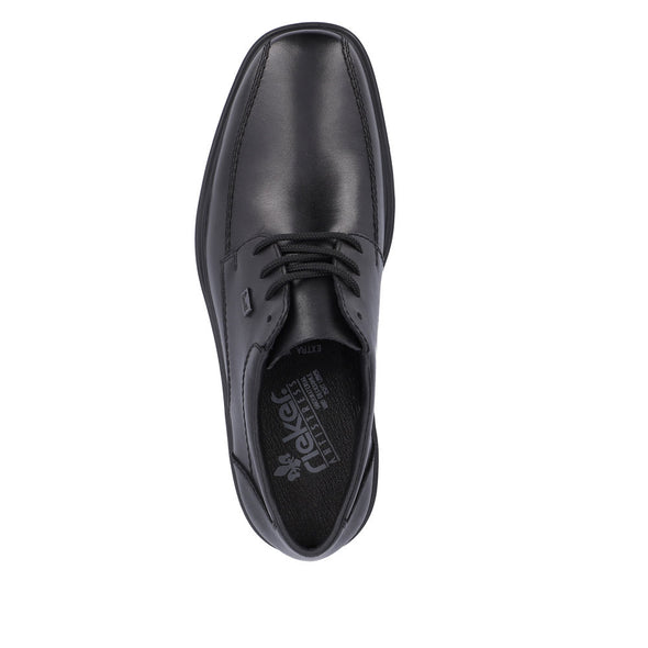 Rieker B0013-00 TEX Black Lace Formal Shoes