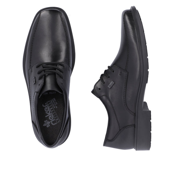 Rieker B0013-00 TEX Black Lace Formal Shoes