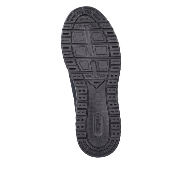 Rieker B0654-14 Navy & Black Slip On Shoes