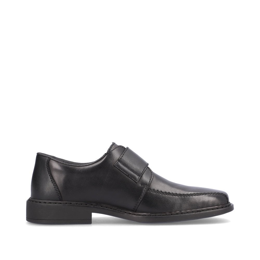 Rieker B0853-00 Black Velcro Wide Shoes