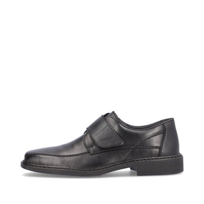 Rieker B0853-00 Black Velcro Wide Shoes