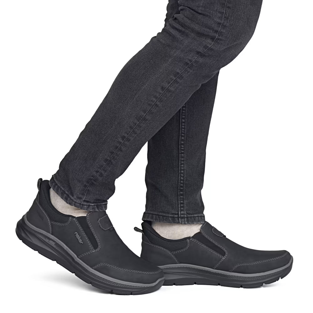 Rieker B1851-00 Black Ready2Go Slip On Shoes
