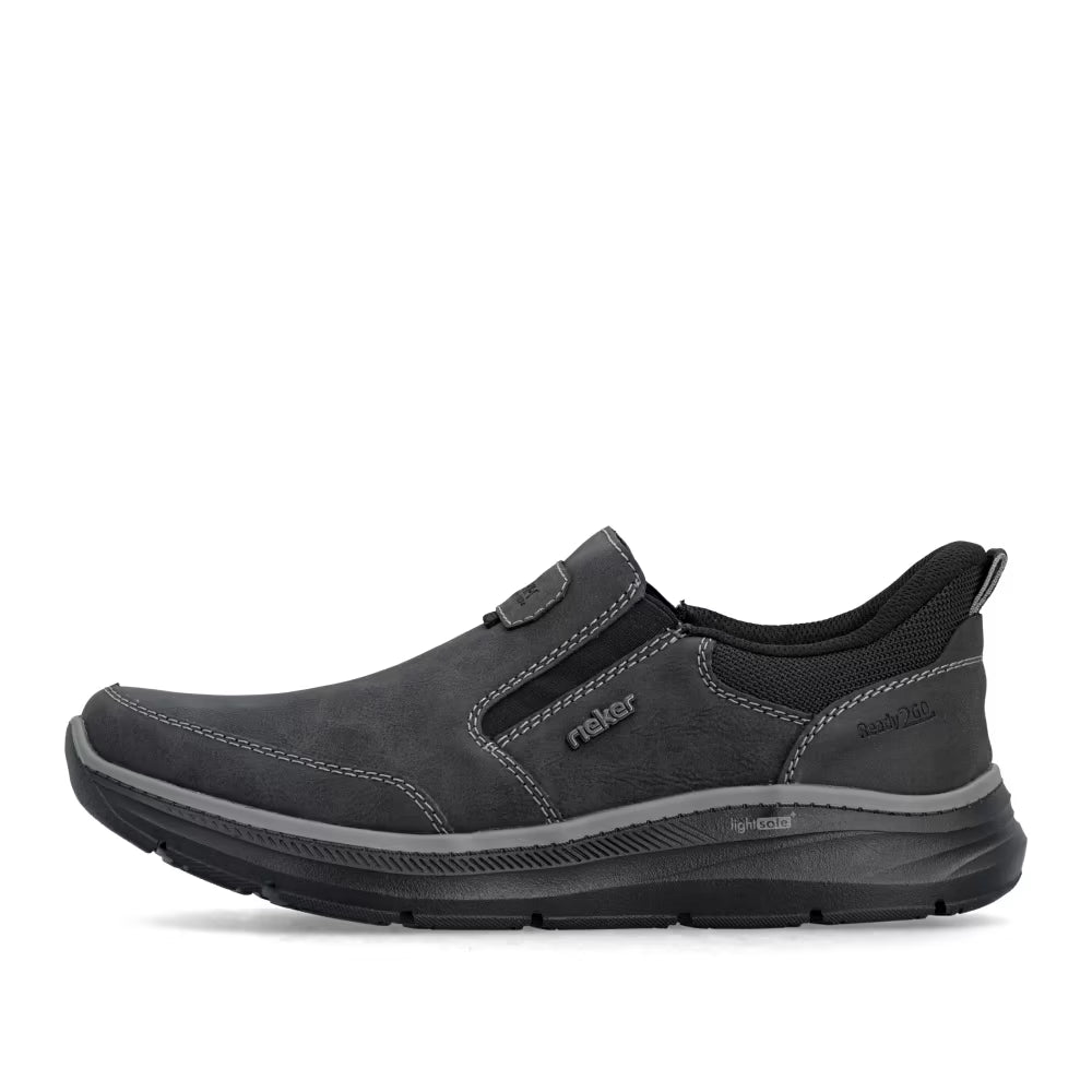 Rieker B1851-00 Black Ready2Go Slip On Shoes
