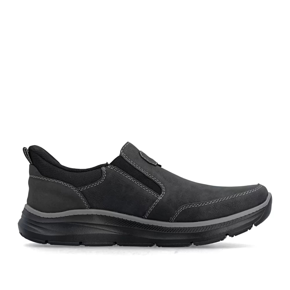 Rieker B1851-00 Black Ready2Go Slip On Shoes