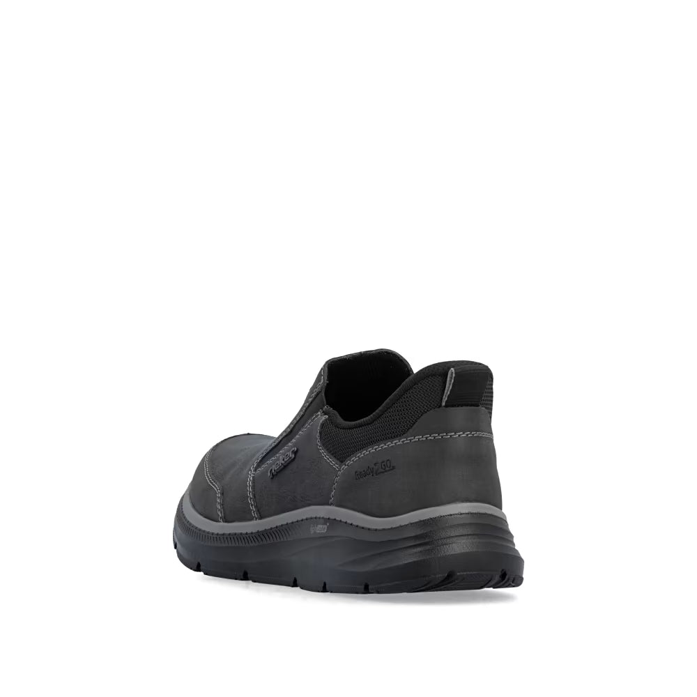 Rieker B1851-00 Black Ready2Go Slip On Shoes