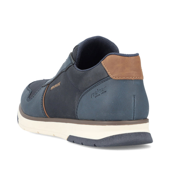 Rieker B2052-14 Blue Lace Shoes