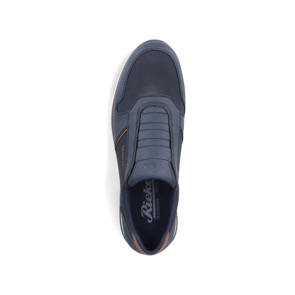Rieker B2052-14 Blue Lace Shoes