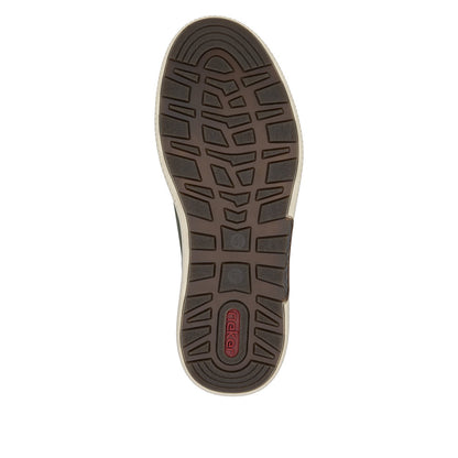 Rieker TEX B3317-54 Moss Green H Fit Lace Shoes