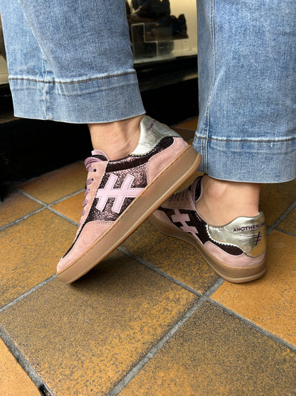 Another Trend A0328761 Baby Silk+Bolzano Dark Pink Trainers