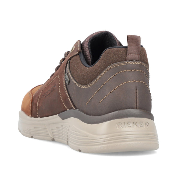 Rieker B5000-23 TEX Brown/Tan Lace Shoes