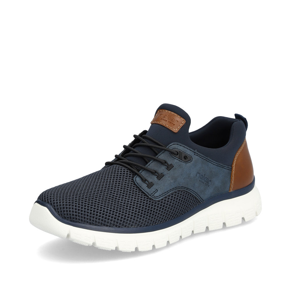 Rieker B6652-14 Navy G 1/2 Fit Slip On Casual Shoes
