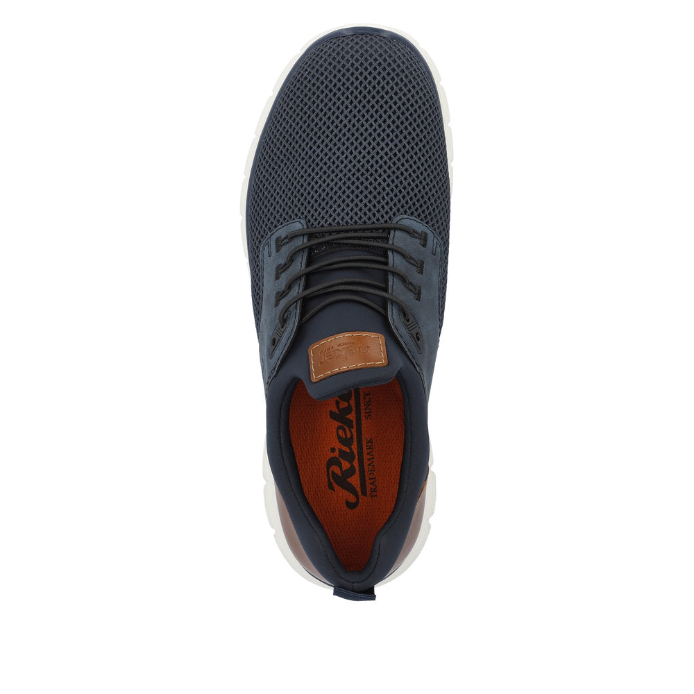 Rieker B6652-14 Navy G 1/2 Fit Slip On Casual Shoes