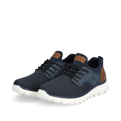 Rieker B6652-14 Navy G 1/2 Fit Slip On Casual Shoes
