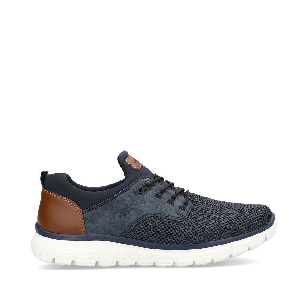 Rieker B6652-14 Navy G 1/2 Fit Slip On Casual Shoes