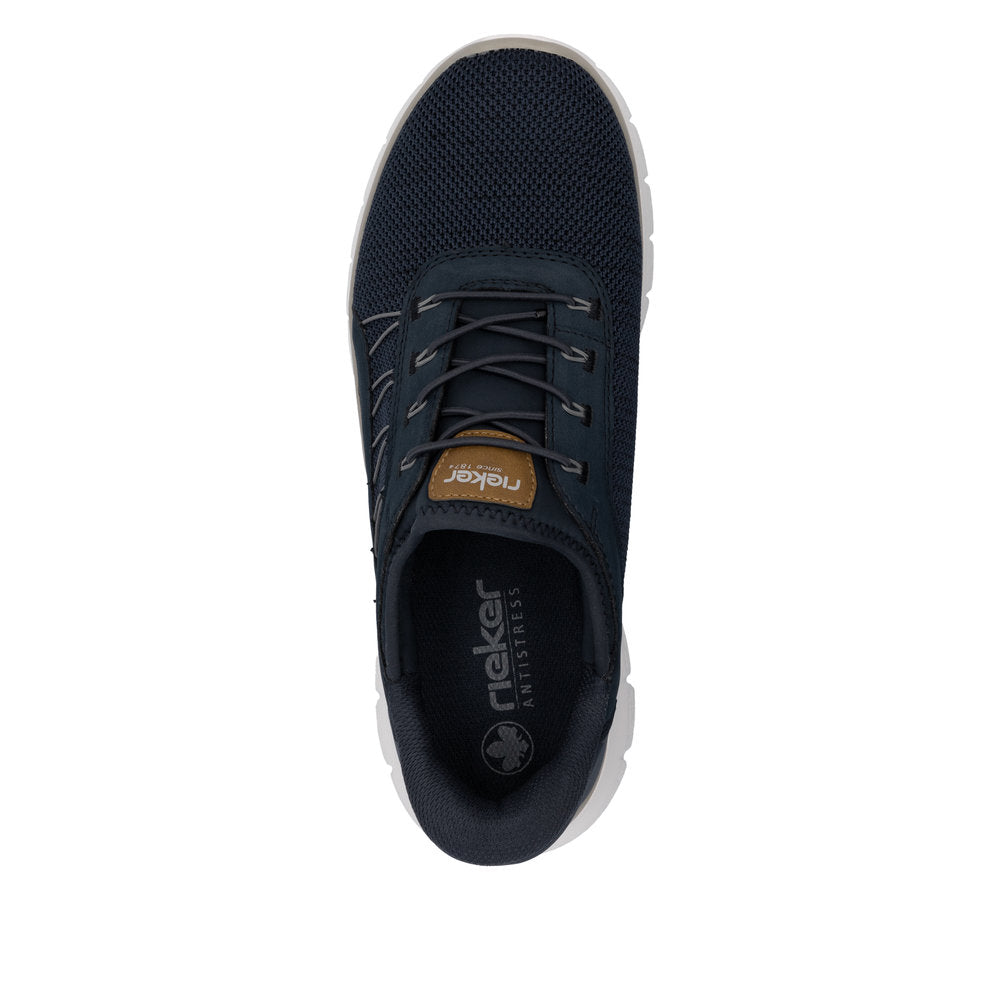 Rieker B6656-14 Navy Slip On Shoes