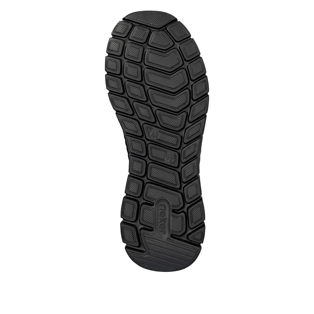 Rieker B6659-01 Black Slip On Shoes