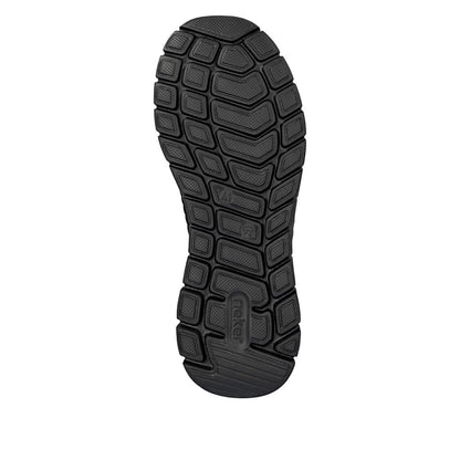 Rieker B6659-01 Black Slip On Shoes
