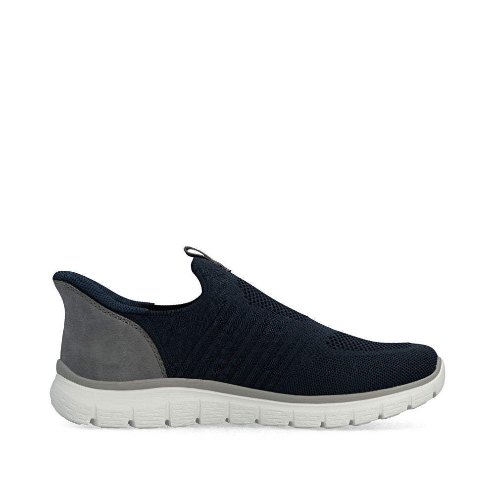 Rieker B6659-15 Navy Slip On Shoes