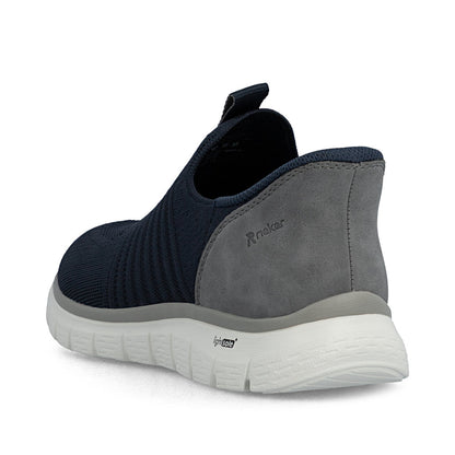 Rieker B6659-15 Navy Slip On Shoes